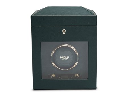 Wolf British Racing Single Watch Winder with Storage Online Sale