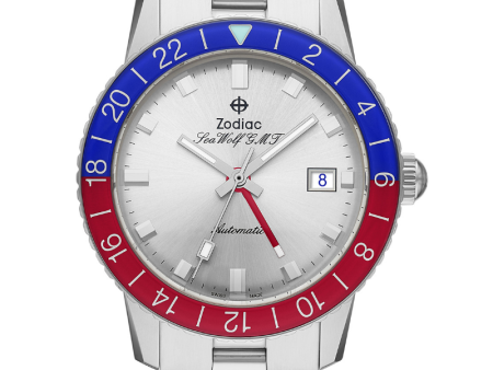 Zodiac Sea Wolf GMT  Crystal  Topper Edition ZO9408 Online now