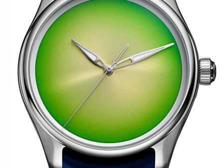 H. Moser & Cie Pioneer Centre Seconds Concept Citrus Green 3201-1204 For Cheap