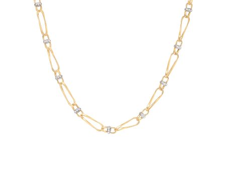 Marco Bicego Marrakech Onde Twisted Coil Link Necklace With Diamonds Online