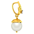 14k Alluring Pearl Drop Diamond Pendant For Women From Pc Chandra For Cheap