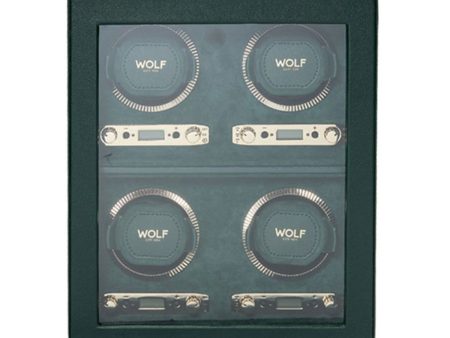 Wolf British Racing 4 Piece Watch Winder Discount