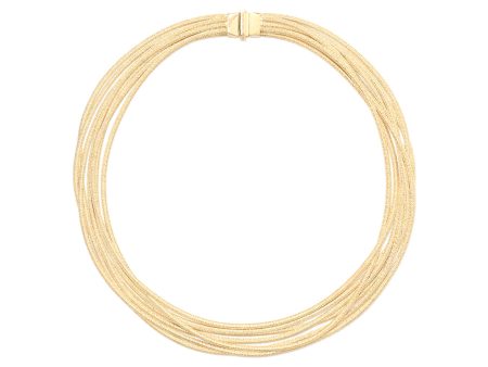 Marco Bicego Cairo Seven Strand Woven Necklace Online