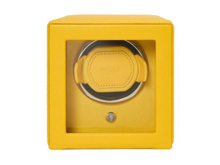 Wolf Cub Single Watch Winder with Cover Hot on Sale