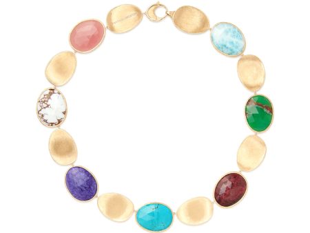 Marco Bicego Lunaria Mixed Gemstone Collar Necklace Cheap