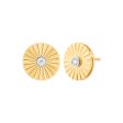 Topper Italia Gold Starburst Earrings Online now