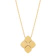 Topper Italia Gold Moveable Square Pendant Necklace Fashion