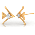 Charming 18k Gold And Diamond Earrings\
\ Fashion