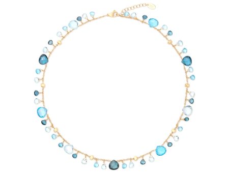 Marco Bicego Paradise Mixed Topaz Single Strand Necklace Online