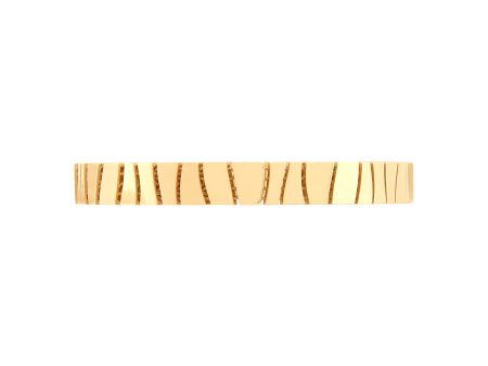 Topper Italia Gold Solid Geometric Bracelet Online