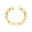 Topper Italia Gold Oval Link Bracelet Online Hot Sale