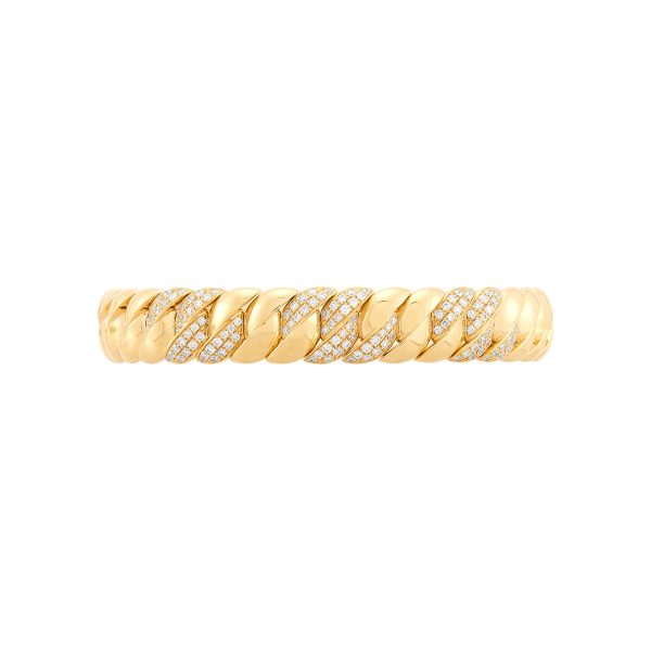 Topper Italia Gold Shrimp Design Bangle Bracelet For Discount