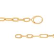 Topper Italia Gold Oval Link Bracelet Cheap