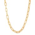 Topper Italia Gold Oval Link Bracelet Cheap