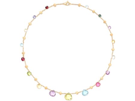 Marco Bicego Paradise Gemstone Graduated Necklace For Cheap