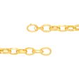 Topper Italia Gold Oval Link Bracelet Online Hot Sale