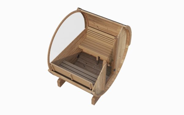 E6W Barrel Sauna - 3 Person | Western Sol Online