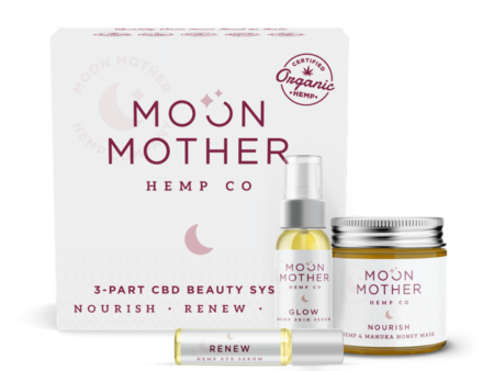 3 Part Beauty System Bundle | Moon Mother Hemp Company Online now