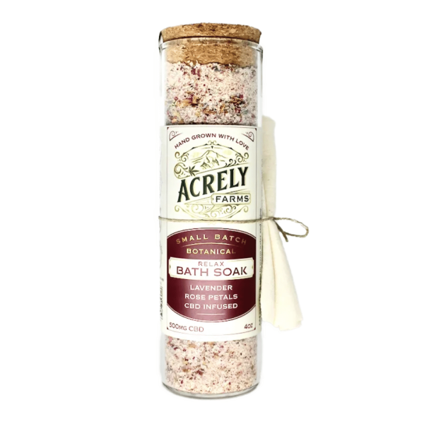 Relax CBD Bath Soak | Acrely Farms For Discount