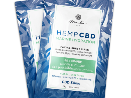 Hemp CBD Marine Hydration Mask | Mantra Mask Online Sale