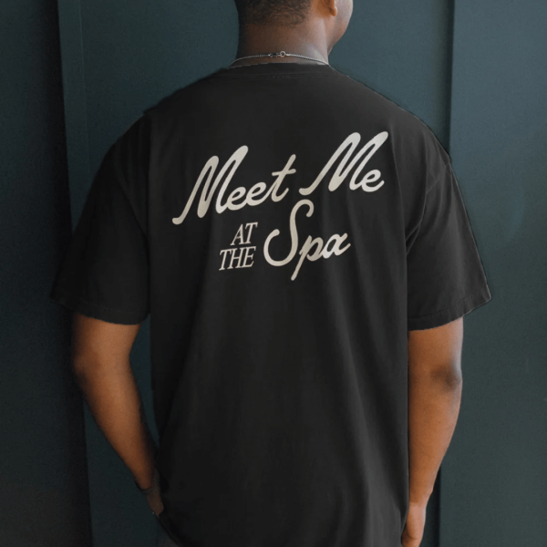 Meet Me At The Spa Retro Unisex T-Shirt | Lucky Owl Online