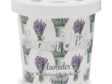 Lavender Sugar Whip Body Scrub 10 oz | Primal Elements Sale