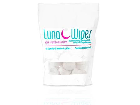 Luna Wipes - Eco Pak (35 Wipes) | Functional Botanicals Online Sale