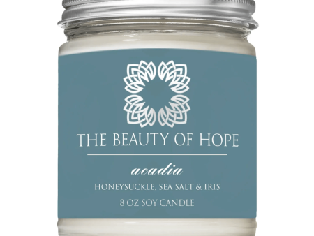 Acadia 8oz Candle | The Beauty of Hope Online Sale