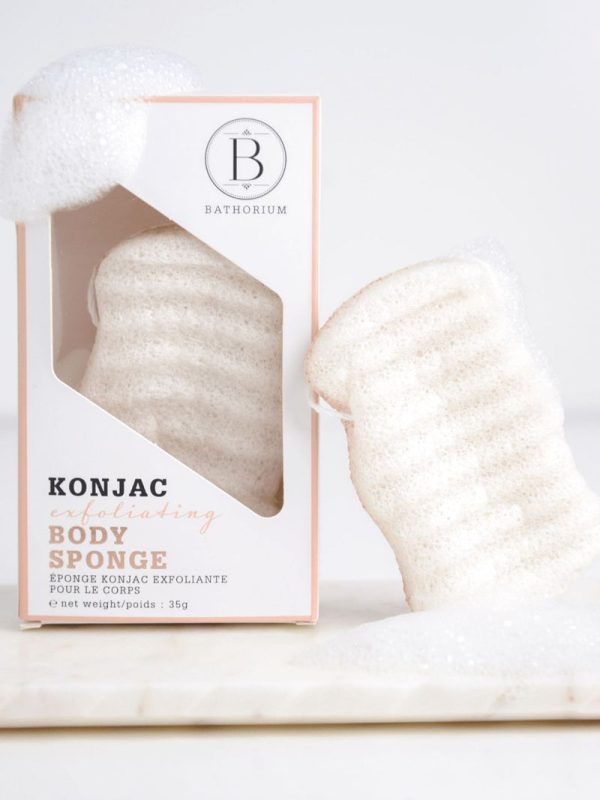 Konjac Walnut Exfoliating Body Sponge | Bathorium on Sale