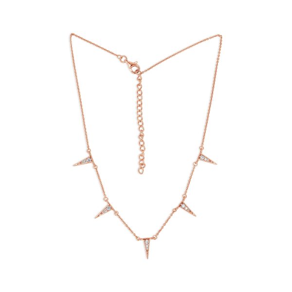 Ragged Point Station Necklace | Little Sparkles For Discount