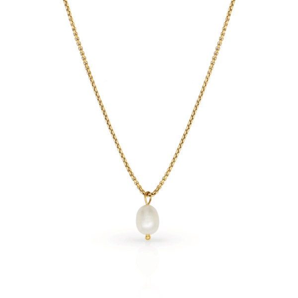 Getting Fresh Pearl Gold Necklace | Love You More Discount