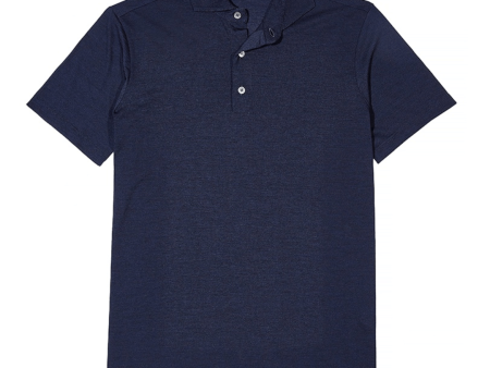 Navy All-Seasons Polo Jersey Short Sleeve | Corso Mille Online Hot Sale