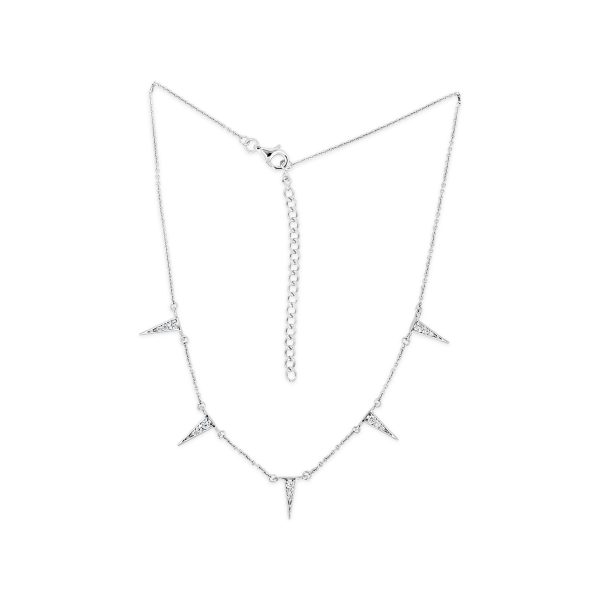 Ragged Point Station Necklace | Little Sparkles For Discount