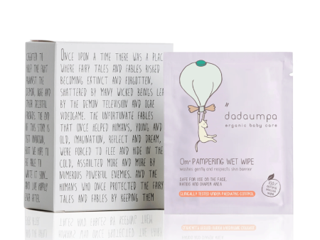 Dadaumpa Box Of 8 Individually Wrapped Sensitive Baby Wet Wipes | GFL Cosmetics For Cheap