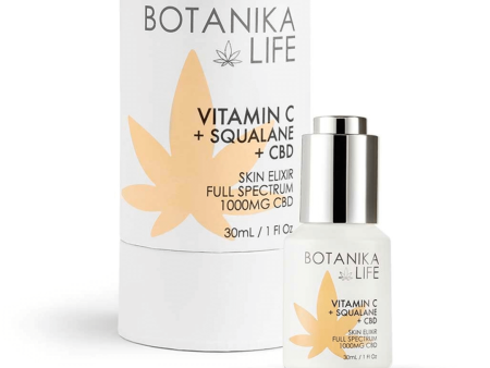 Vitamin C + Squalane + CBD Skin Elixir | Botanika Life Fashion