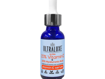 Anti-Aging 20% Ultra Vitamin C Serum | Ultraluxe Skincare Cheap