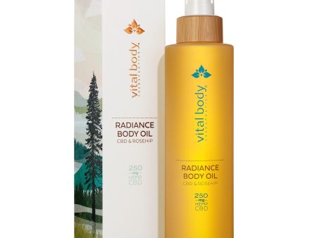 Radiance: CBD Body Oil (5 oz.   750 mg) | Vital Body Therapeutics Sale