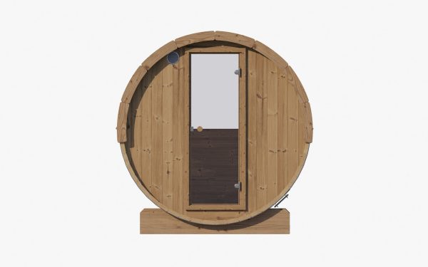 E6W Barrel Sauna - 3 Person | Western Sol Online