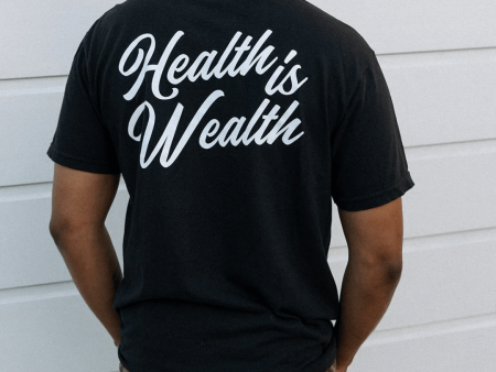 Health Is Wealth T-Shirt | Lucky Owl Online Sale