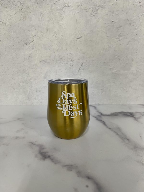 Spa Days Are The Best Days Tumbler | Lucky Owl Hot on Sale