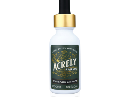 1000 MG White CBG Extract | Acrely Farms Cheap