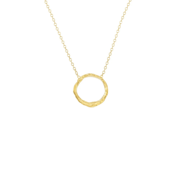 Small Opihi Circle Necklace | Catherine Weitzman Jewelry Online