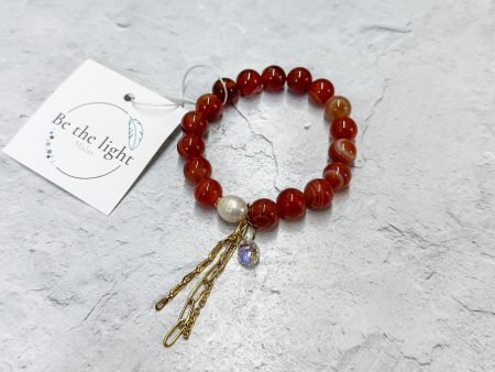 Carnelian Luxe Bracelet | Be the Light Sale