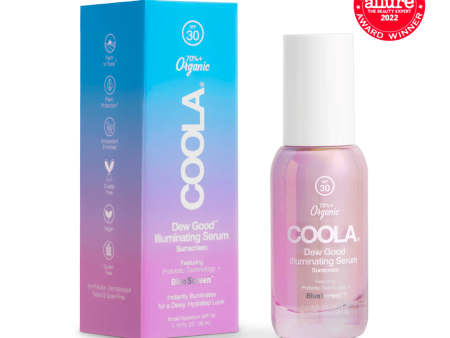 Dew Good Illuminating Serum Probiotic Sunscreen SPF 30 | COOLA For Cheap