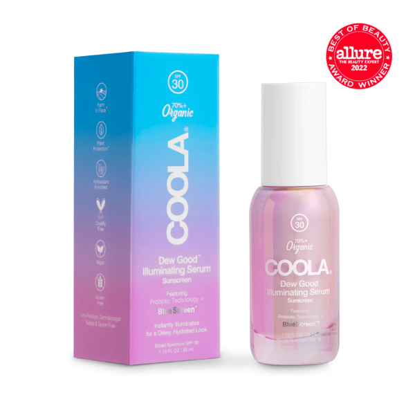 Dew Good Illuminating Serum Probiotic Sunscreen SPF 30 | COOLA For Cheap