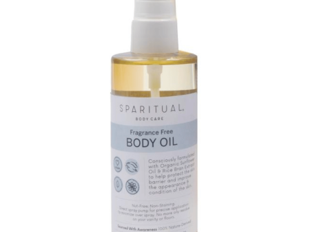 Fragrance Free Body Oil | Sparitual For Discount