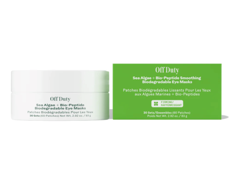 Off Duty Sea Algae + Bio-Peptide Smoothing Biodegradable Eye Masks | Three Ships on Sale