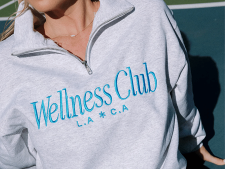 Wellness Club Quarter Zip | Lucky Owl Online