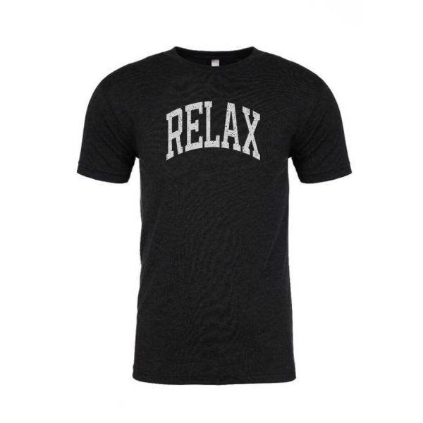 RELAX Collegiate Unisex T-Shirt | Lucky Owl Online Hot Sale