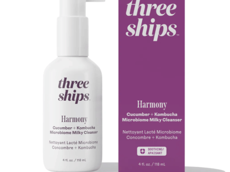 Harmony Cucumber + Kombucha Microbiome Milky Balancing Cleanser | Three Ships For Cheap